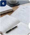 Clear writing and research materials